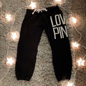 Pink Runners Pants 70% USED